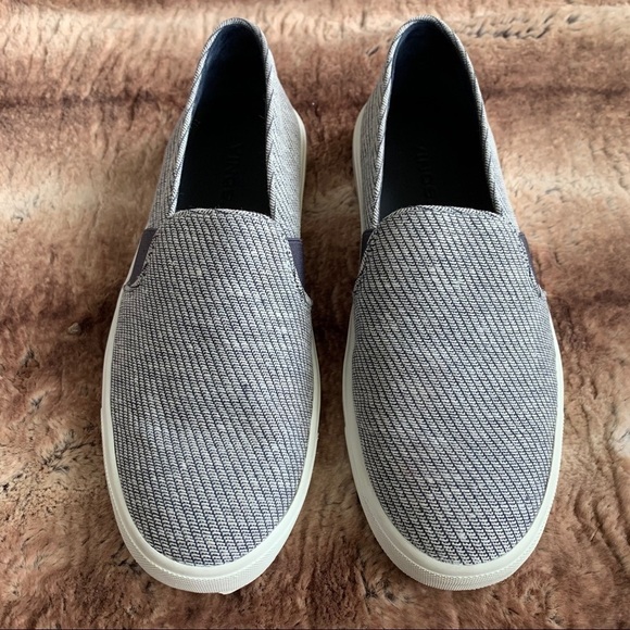 Vince Blair Woven Coast White Sneakers - Picture 2 of 10